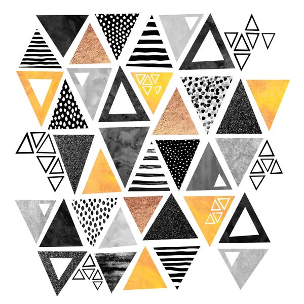 Elisabeth Fredriksson: Triangle Abstract by Elisabeth Fredriksson