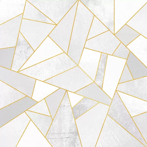 Refreshing Workspace: White Stone by Elisabeth Fredriksson