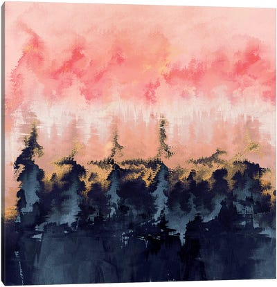 Abstract Wilderness Canvas Art Print - Elisabeth Fredriksson