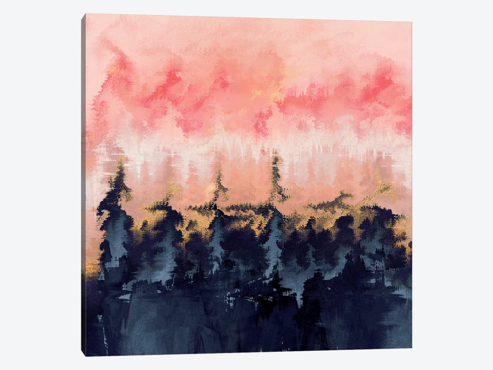 Abstract Wilderness by Elisabeth Fredriksson 1-piece Canvas Wall Art