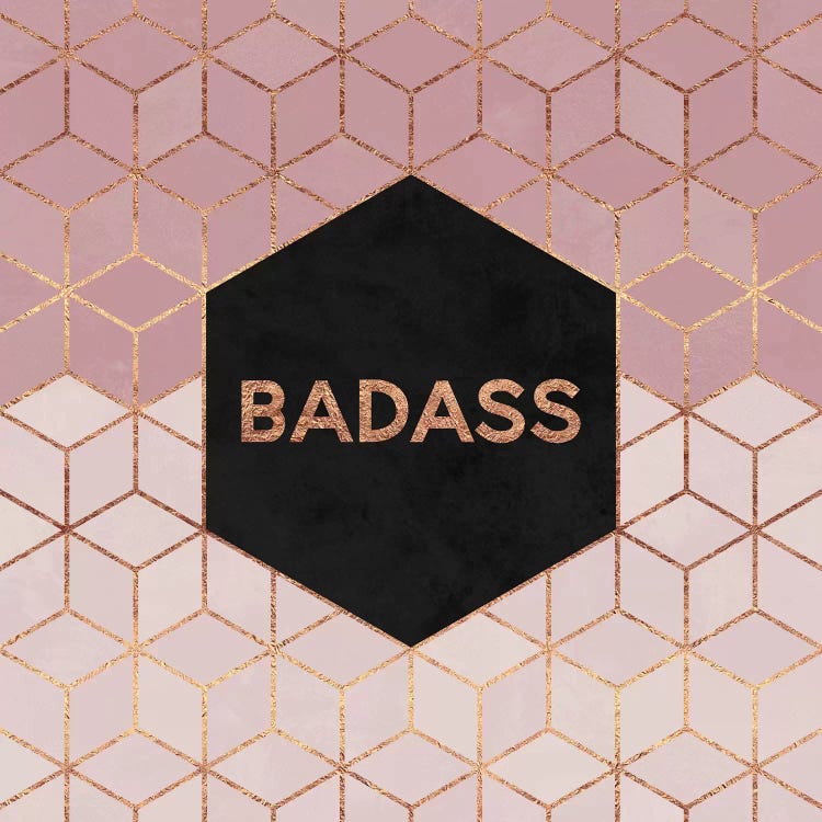 Badass Canvas Wall Art by Elisabeth Fredriksson | iCanvas