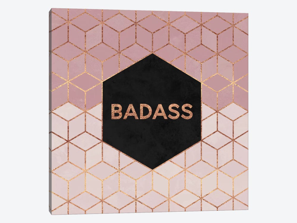 Badass by Elisabeth Fredriksson 1-piece Canvas Print