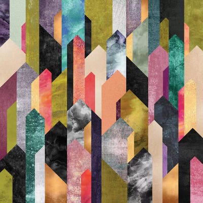 Crystallized by Elisabeth Fredriksson framed canvas print