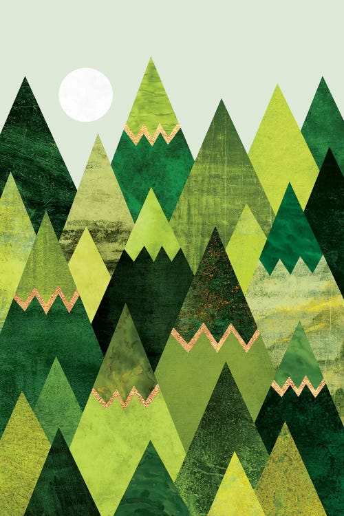 Forest Mountains by Elisabeth Fredriksson wall art