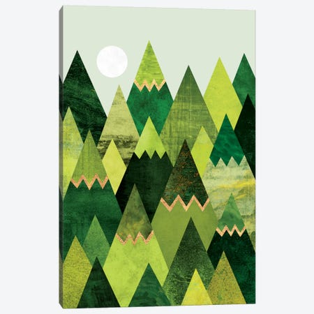 Forest Mountains Canvas Print #ELF137} by Elisabeth Fredriksson Canvas Art