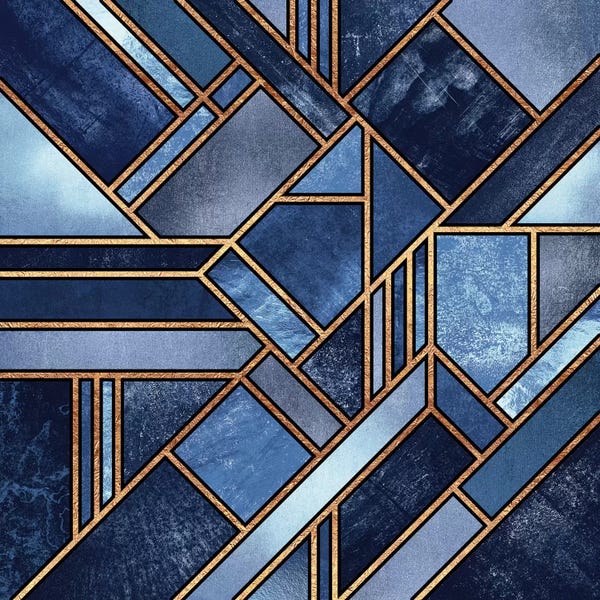 Industrial Office: Blue City by Elisabeth Fredriksson