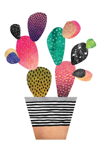 Scandinavian Office: Happy Cactus by Elisabeth Fredriksson
