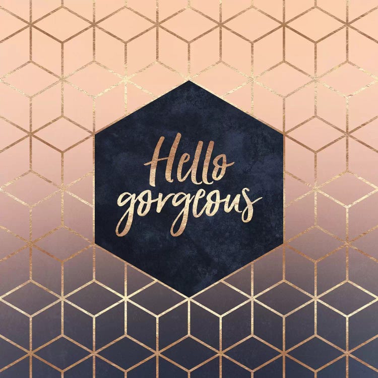 Hello Gorgeous by Elisabeth Fredriksson wall art