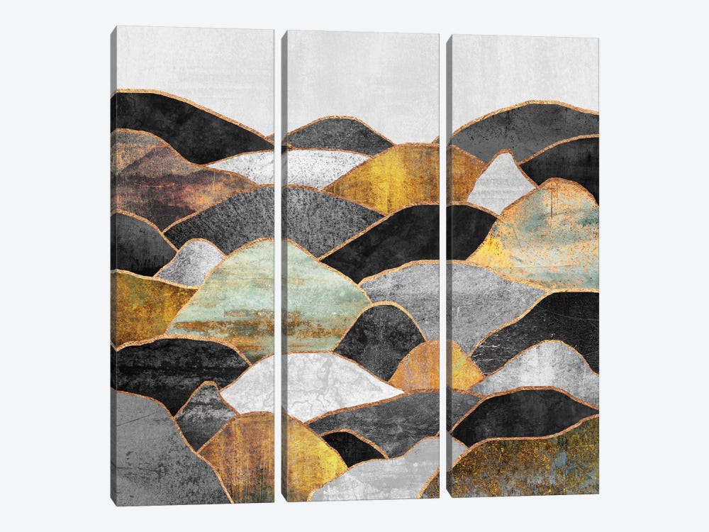 Hills I by Elisabeth Fredriksson 3-piece Canvas Art