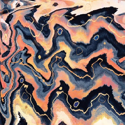 Hot Surface by Elisabeth Fredriksson framed canvas print