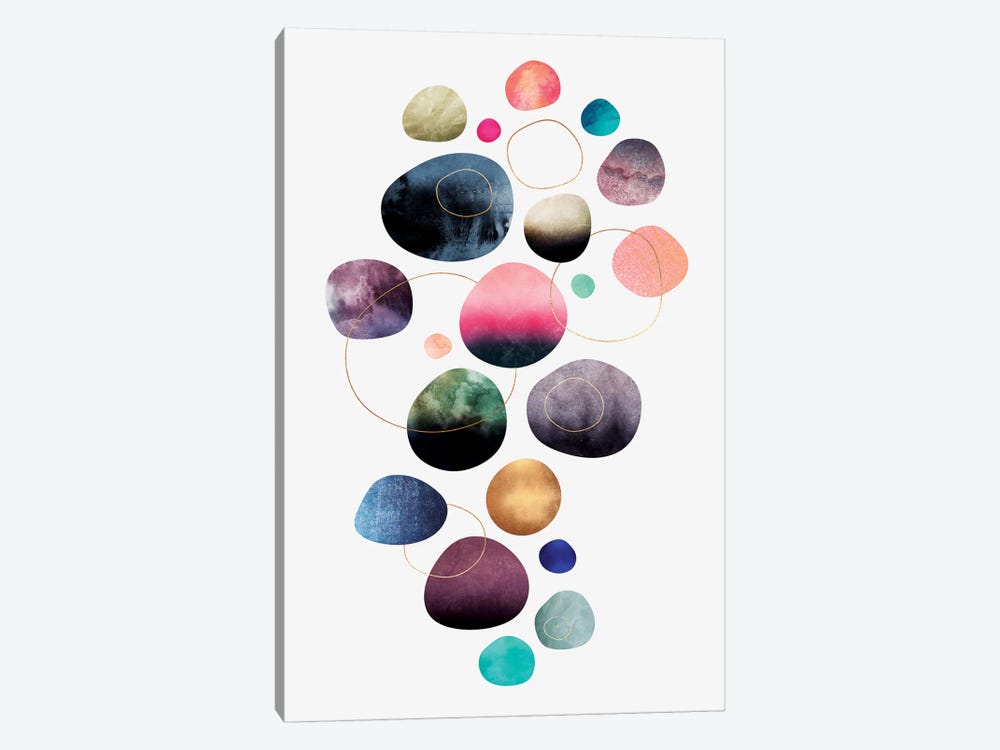 My Favorite Pebbles by Elisabeth Fredriksson 1-piece Art Print
