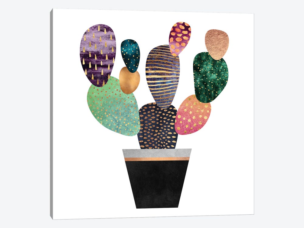 Pretty Cactus by Elisabeth Fredriksson 1-piece Canvas Print