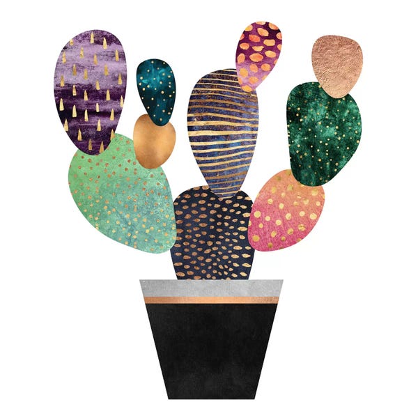 Elisabeth Fredriksson: Pretty Cactus by Elisabeth Fredriksson