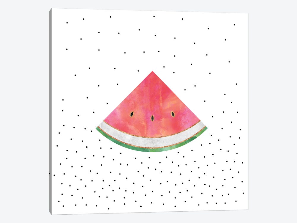 Pretty Watermelon by Elisabeth Fredriksson 1-piece Canvas Print