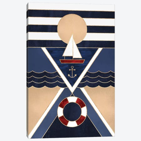 Sailboat Canvas Print #ELF171} by Elisabeth Fredriksson Canvas Print