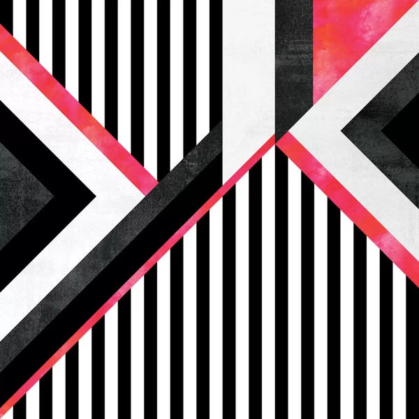 Stripes: Stripe Combination (Pink) by Elisabeth Fredriksson