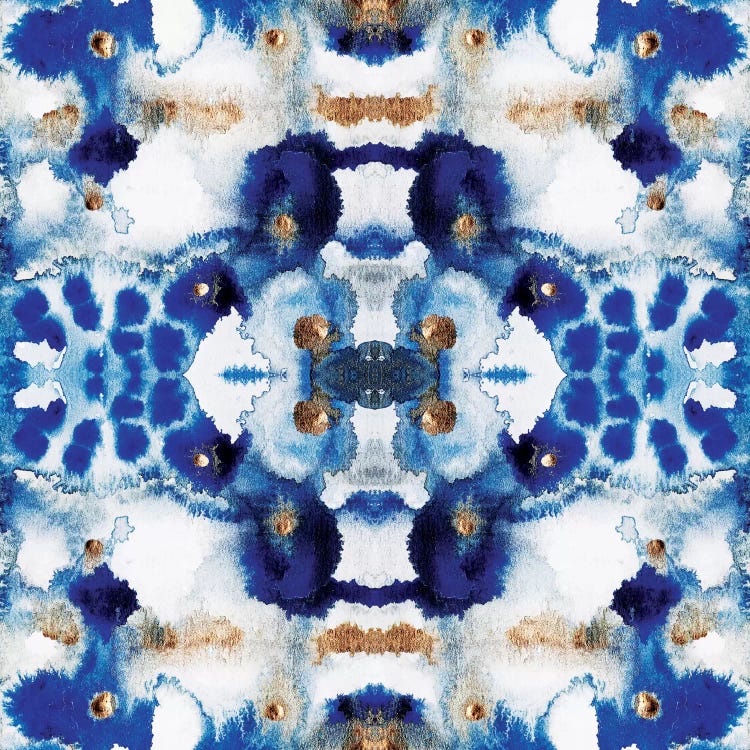 Symmetric Blue by Elisabeth Fredriksson wall art