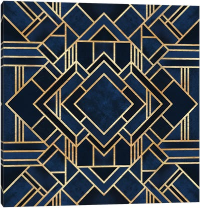 Art Deco III Canvas Art Print - Patterns