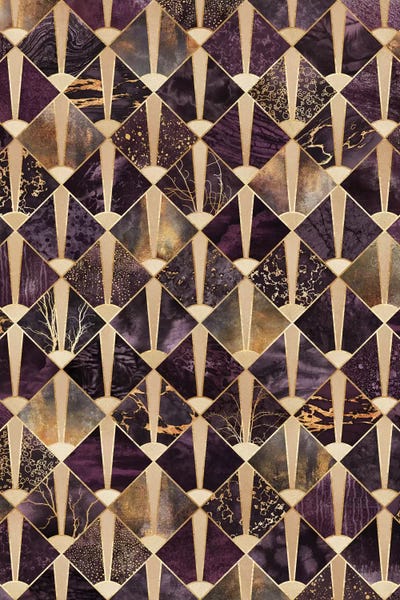 Elisabeth Fredriksson: Art Deco Tiles II by Elisabeth Fredriksson