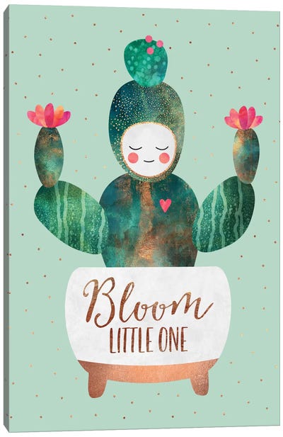 Bloom Little One Canvas Art Print - Gardening Art