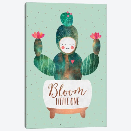 Bloom Little One Canvas Print #ELF189} by Elisabeth Fredriksson Canvas Artwork