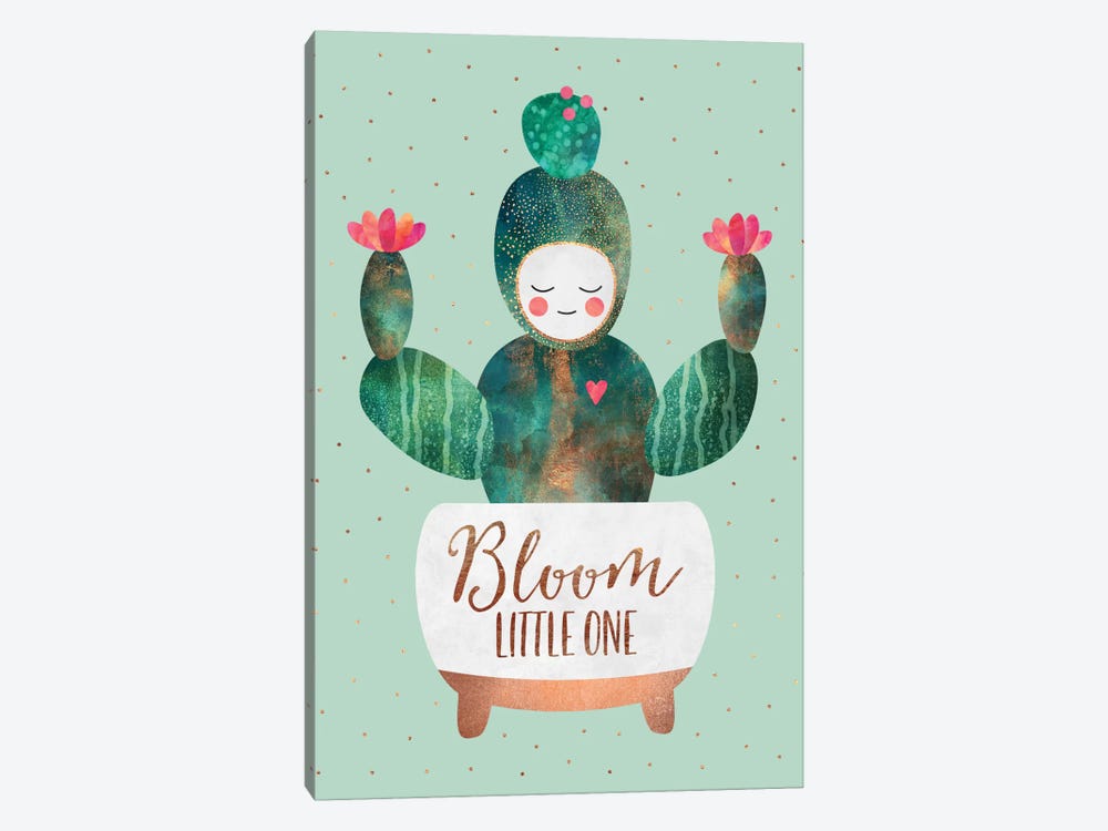 Bloom Little One by Elisabeth Fredriksson 1-piece Canvas Art Print