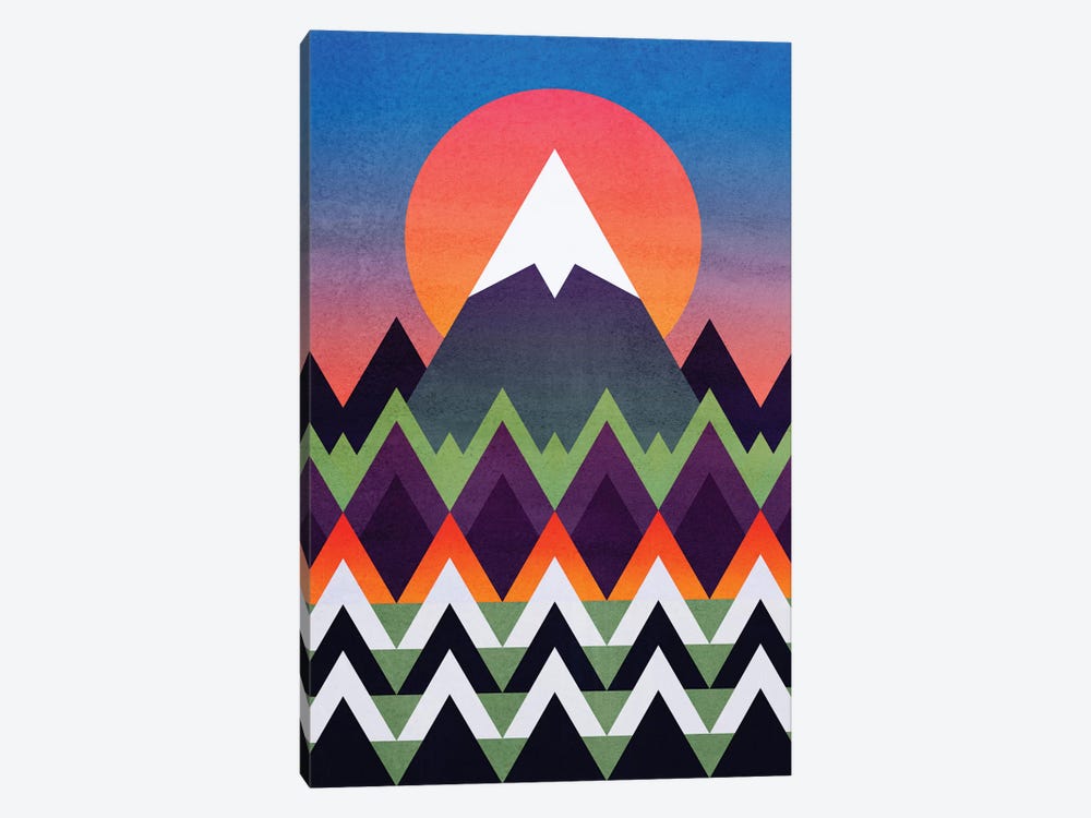 Camp Sunset by Elisabeth Fredriksson 1-piece Canvas Wall Art