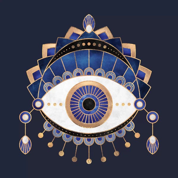 Middle Eastern Décor: Blue Eye by Elisabeth Fredriksson