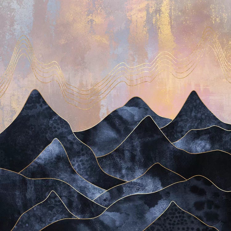 Mountainscape by Elisabeth Fredriksson wall art