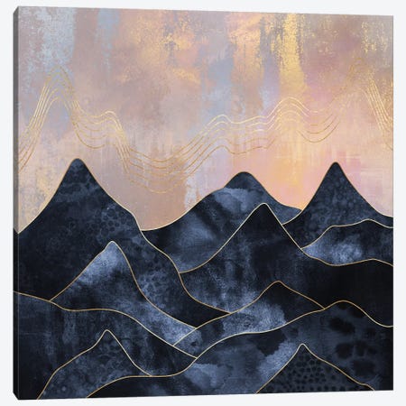 Mountainscape Canvas Print #ELF199} by Elisabeth Fredriksson Art Print