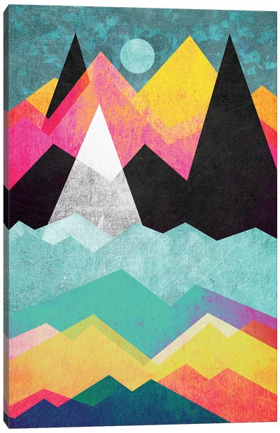 Candyland Canvas Art Print - Mountain Art - Stunning Mountain Wall Art & Artwork