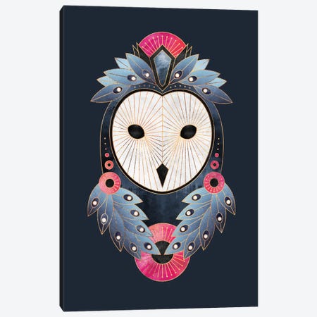 Owl I Canvas Print #ELF201} by Elisabeth Fredriksson Canvas Print