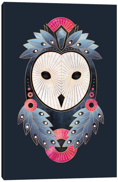 Owl I Canvas Art Print - Owl Art
