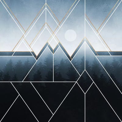 Fading North by Elisabeth Fredriksson framed canvas print