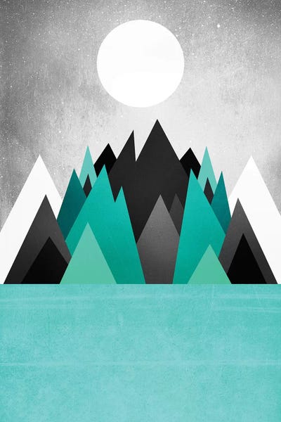 Cold Planet by Elisabeth Fredriksson framed canvas print