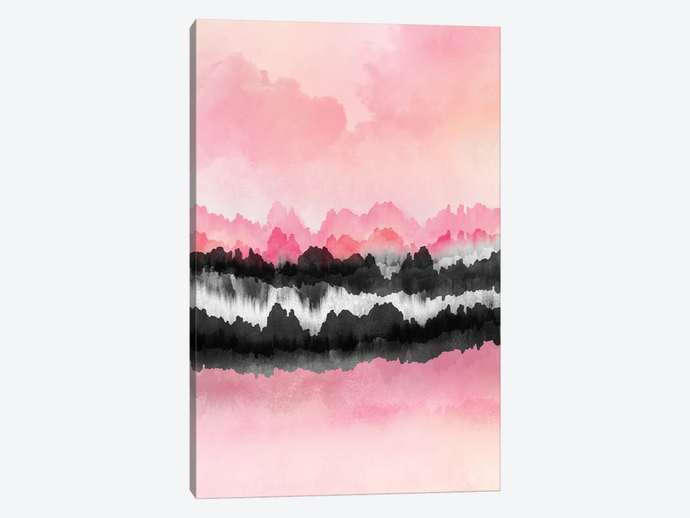 Pink Mountains by Elisabeth Fredriksson 1-piece Art Print