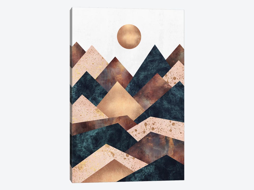 Autumn Peaks by Elisabeth Fredriksson 1-piece Canvas Print