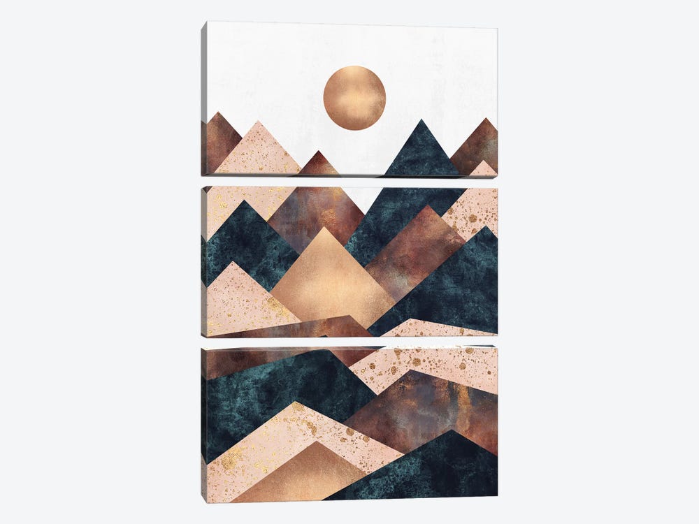 Autumn Peaks by Elisabeth Fredriksson 3-piece Art Print