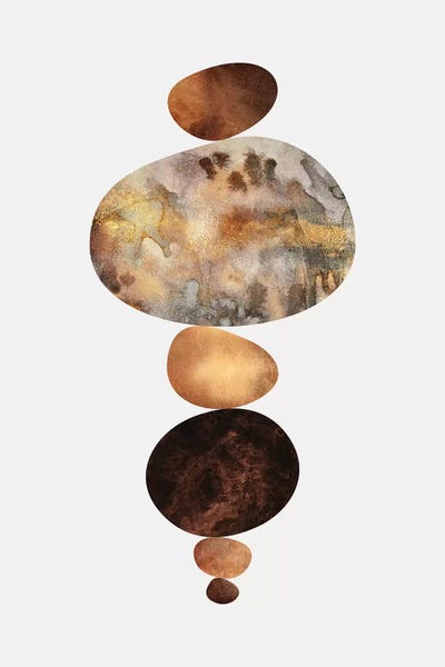 Large Modern Art - Canvas Prints: Balance II by Elisabeth Fredriksson