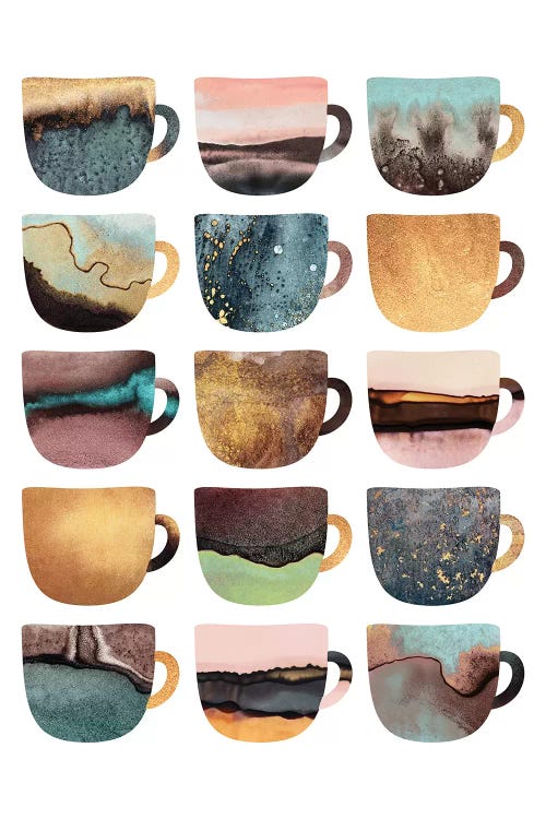 Earthy Coffee Cups