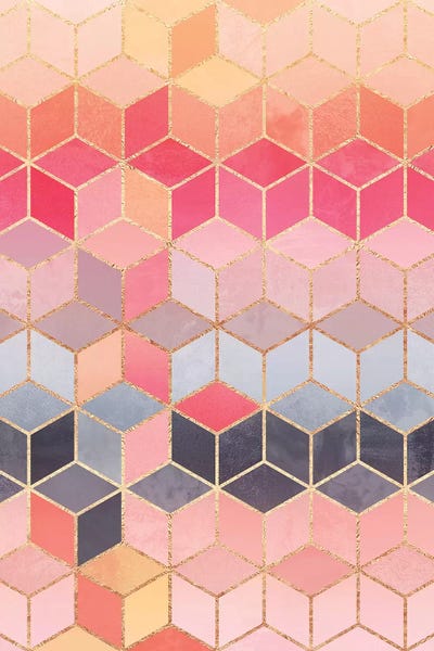 Happy Cubes by Elisabeth Fredriksson canvas print