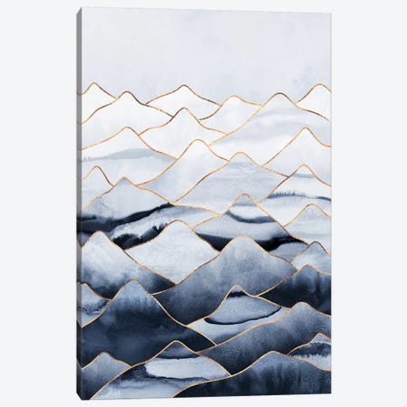 Mountains I Canvas Print #ELF272} by Elisabeth Fredriksson Canvas Wall Art