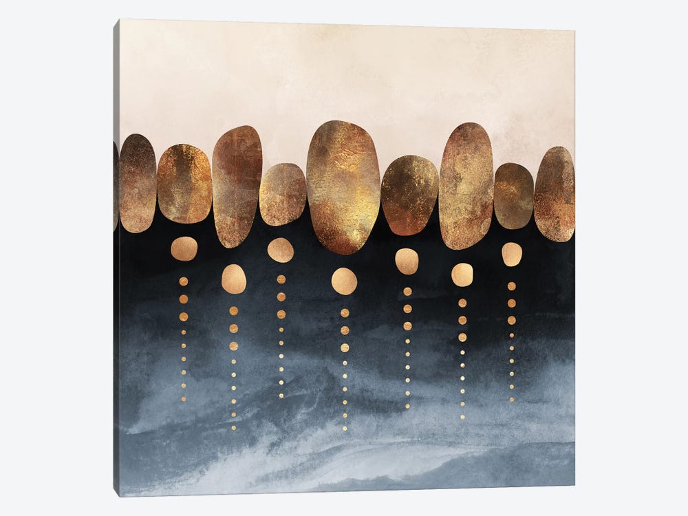 Natural Abstraction, Square by Elisabeth Fredriksson 1-piece Canvas Art Print