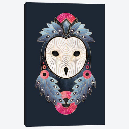 Owl I Canvas Print #ELF276} by Elisabeth Fredriksson Canvas Print