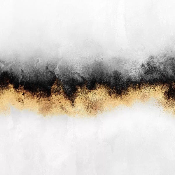 Black & White & Gold: Sky II by Elisabeth Fredriksson