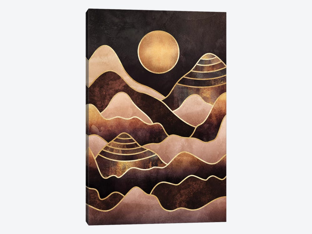 Sunkissed Mountains by Elisabeth Fredriksson 1-piece Art Print