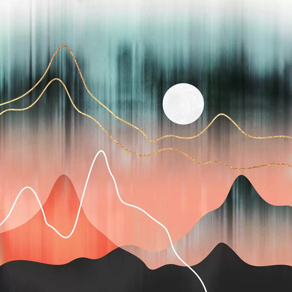 Elisabeth Fredriksson: Mountainscape II by Elisabeth Fredriksson