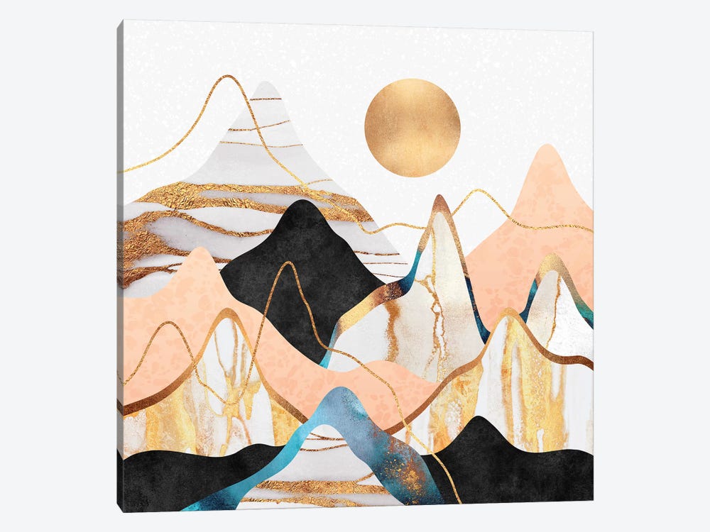 Mountainscape III by Elisabeth Fredriksson 1-piece Canvas Art