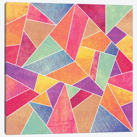 Colorful Stone Canvas Print #ELF28} by Elisabeth Fredriksson Canvas Art Print