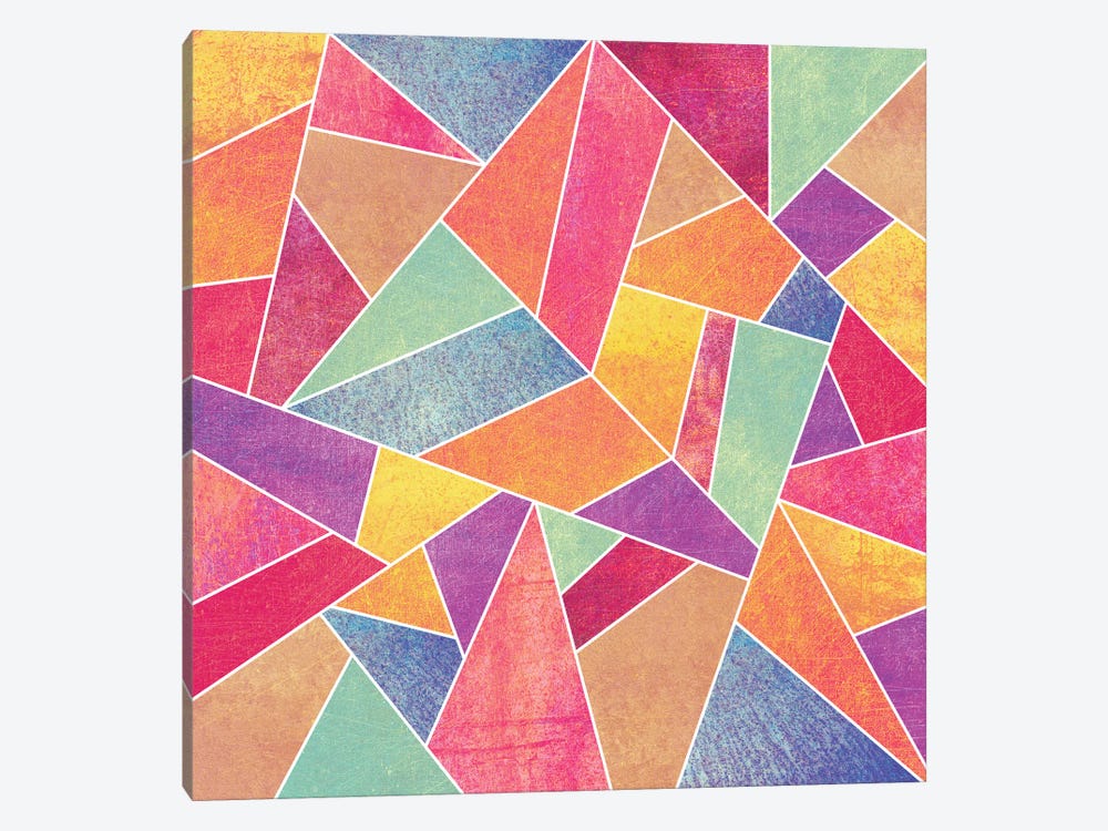 Colorful Stone by Elisabeth Fredriksson 1-piece Art Print